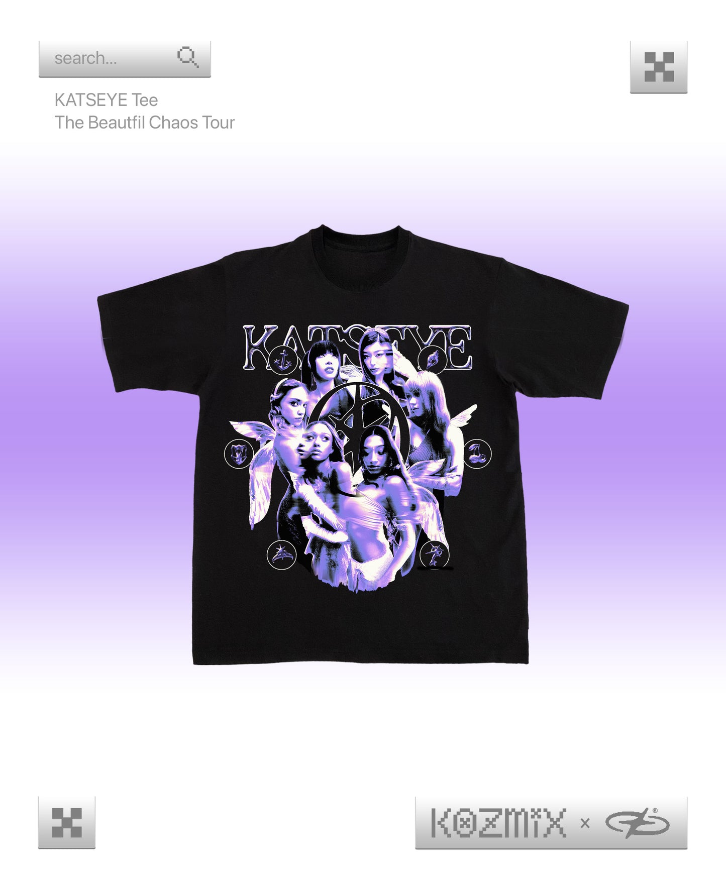 BEAUTIFUL CHAOS tee