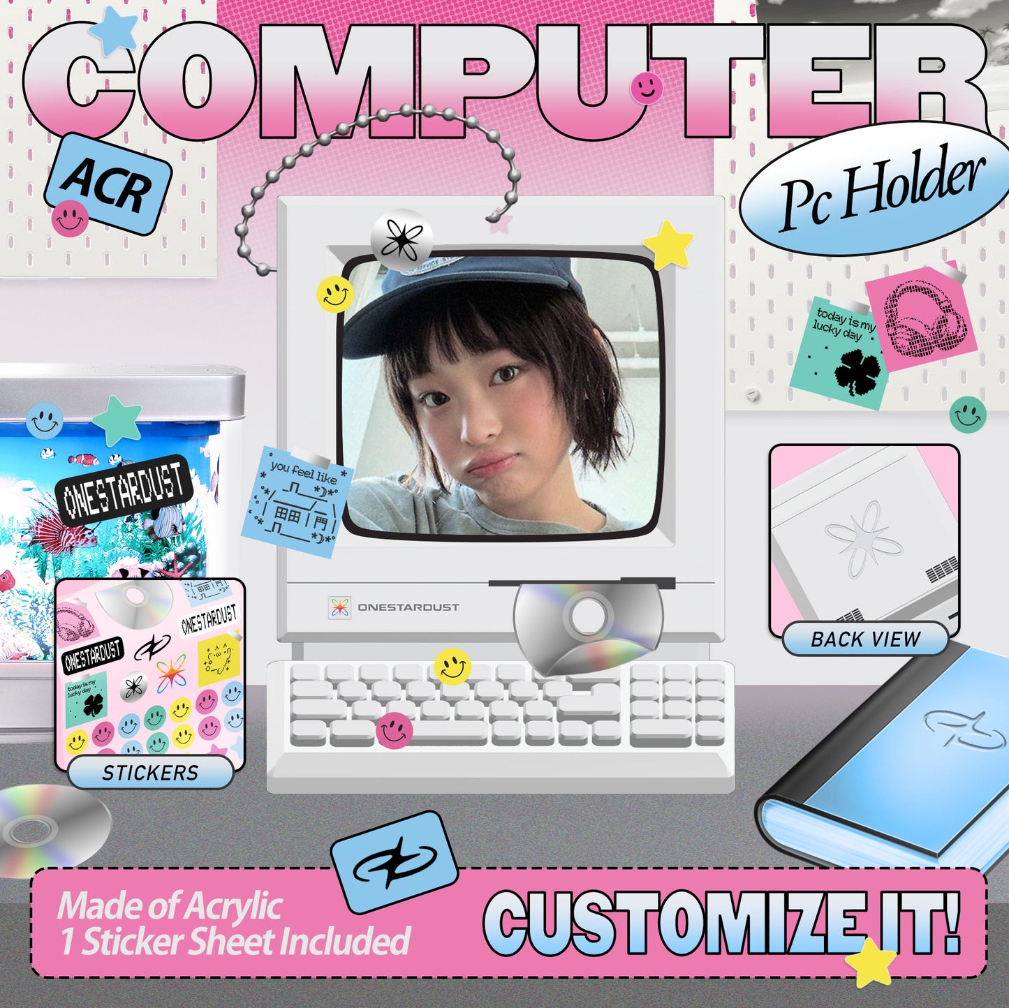 Computer PC Holder
