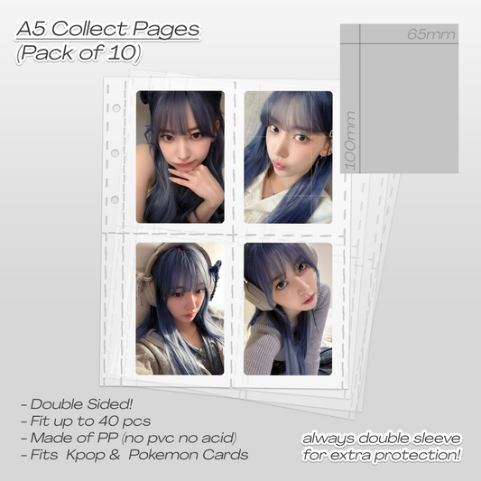 A5 Collect Pages (Pack of 10)