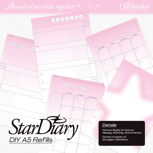 StarDiary A5 Refill Pages