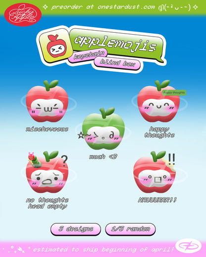 Applemojis Blind Box Keychain