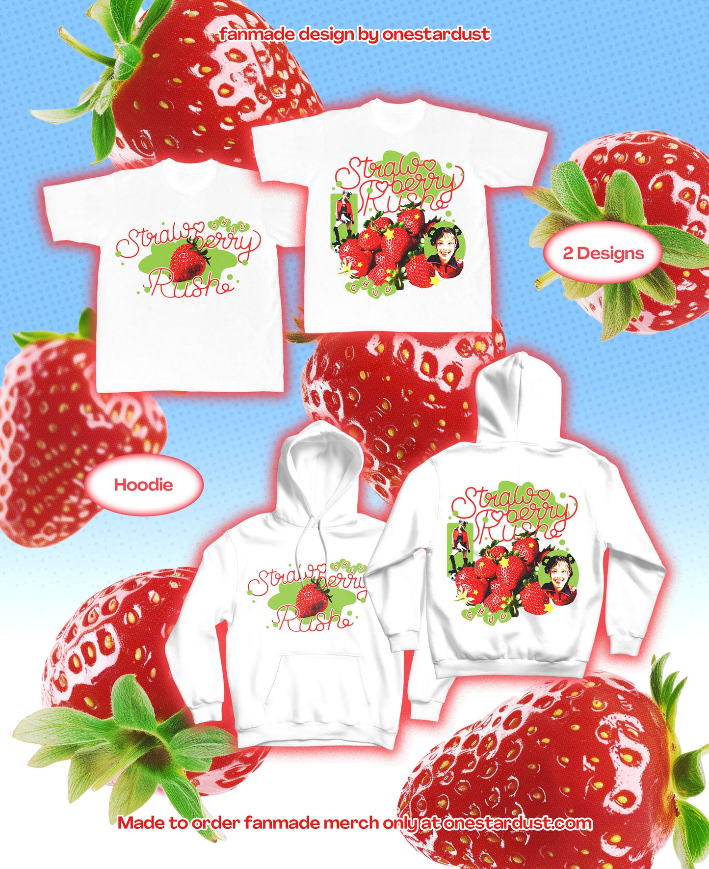 Strawberry Rush tee