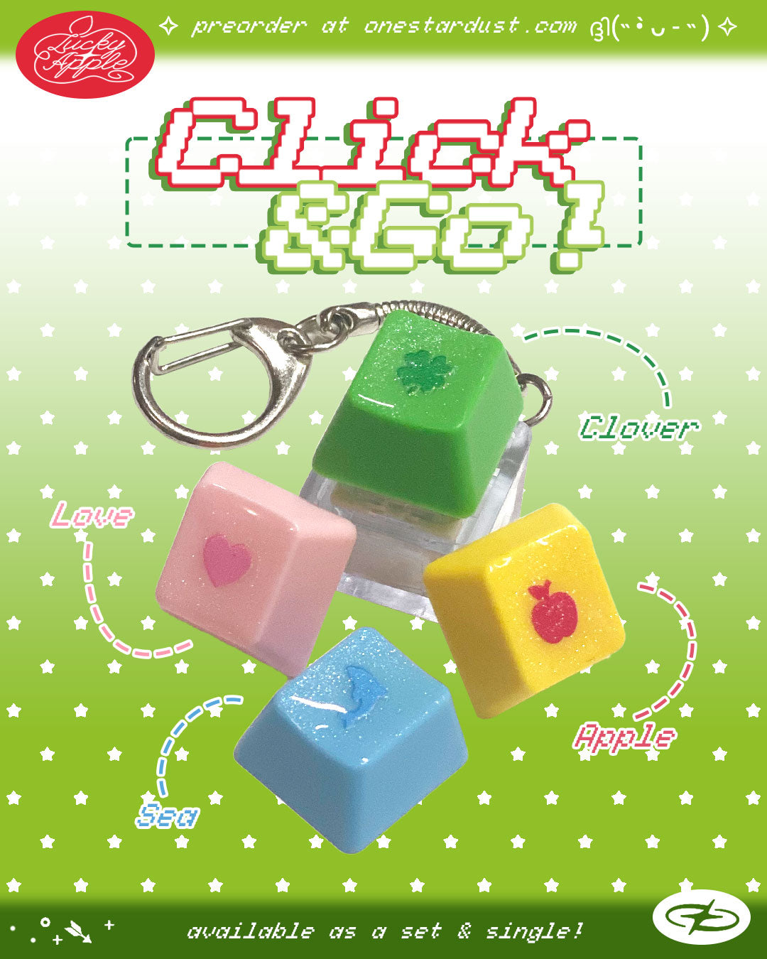 Click&Go! Keycap Keychain! [preorder]