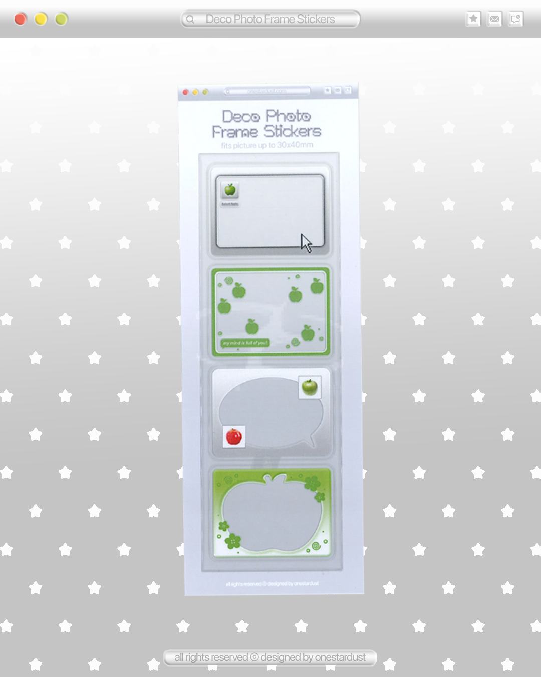 Deco Photo Frame Stickers