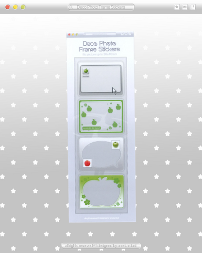 Deco Photo Frame Stickers