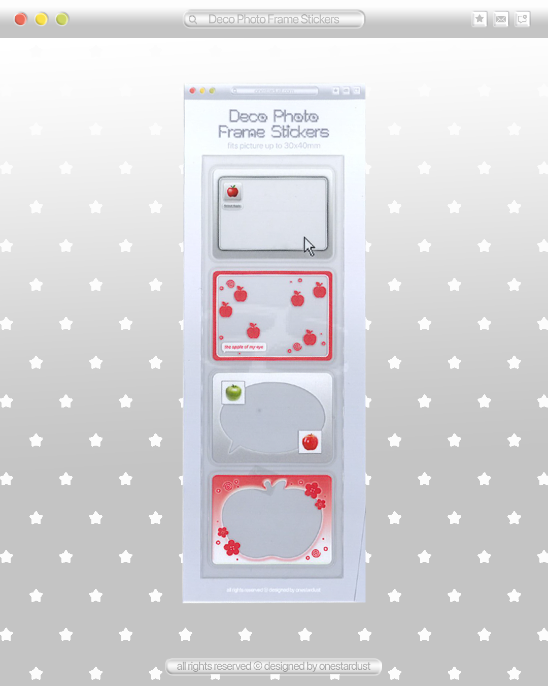 Deco Photo Frame Stickers