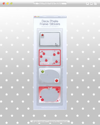 Deco Photo Frame Stickers