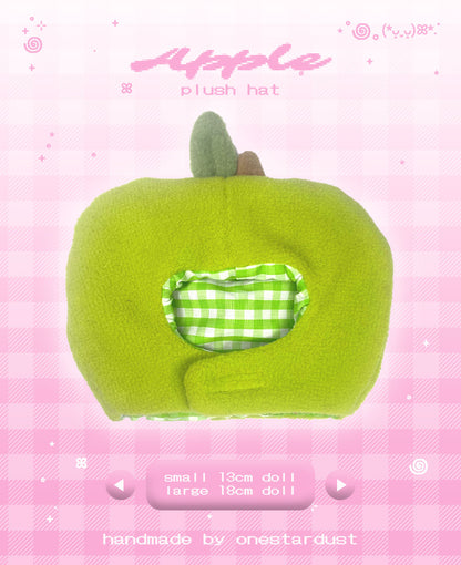 Green Apple Hat Plush 🍏 {handmade}