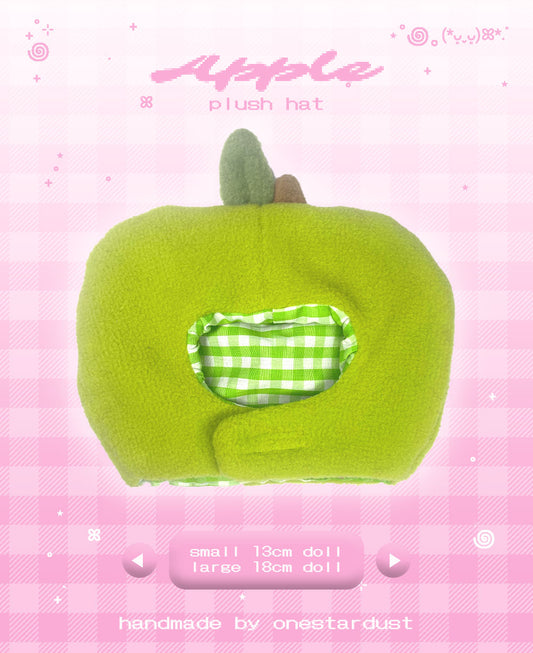 Green Apple Hat Plush 🍏 {handmade}