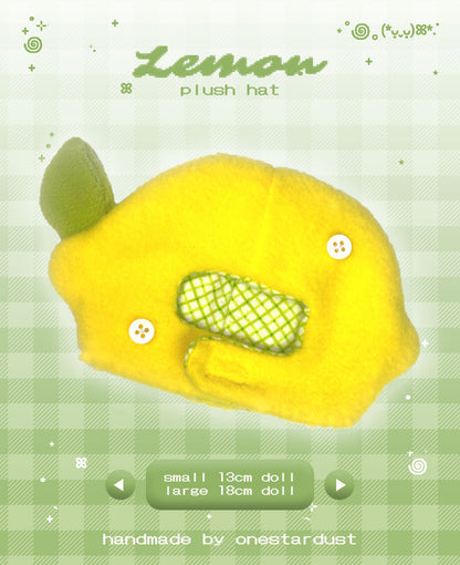 Lemon Hat Plush 🍋 {handmade}