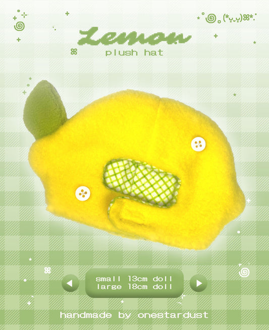 Lemon Hat Plush 🍋 {handmade}