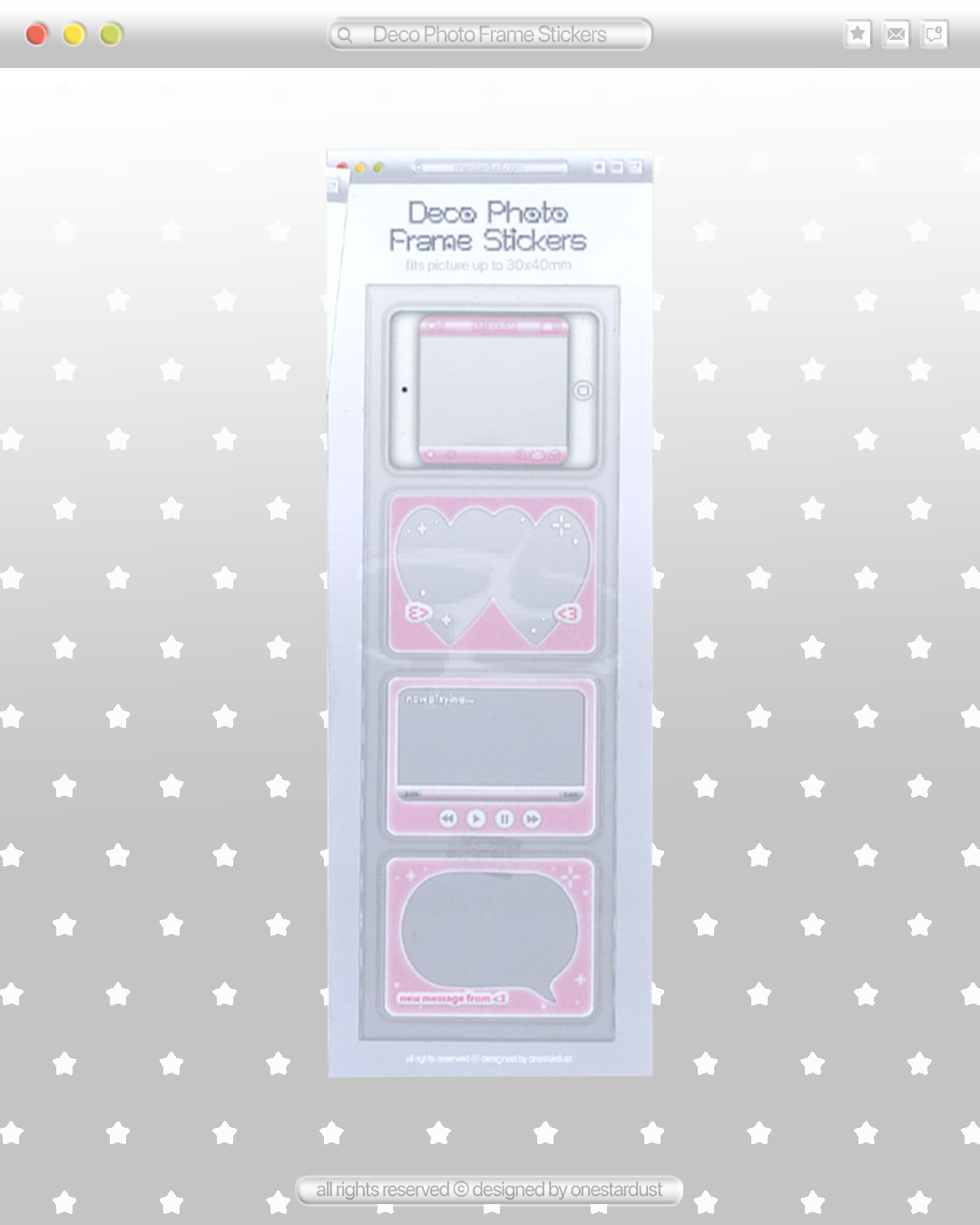 Deco Photo Frame Stickers