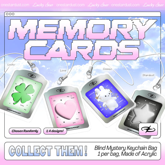 Memory Cards Blind Mystery Keychain Bag [preorder]