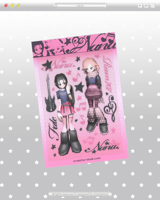 FATED NANA Sticker Sheet