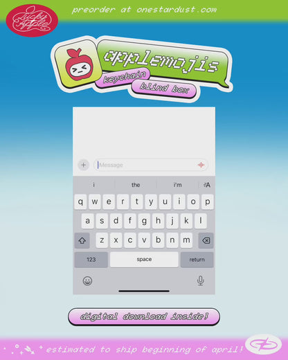 Applemojis Blind Box Keychain