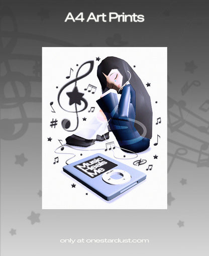 [preorder] Wishful Serenade A4 Art Prints