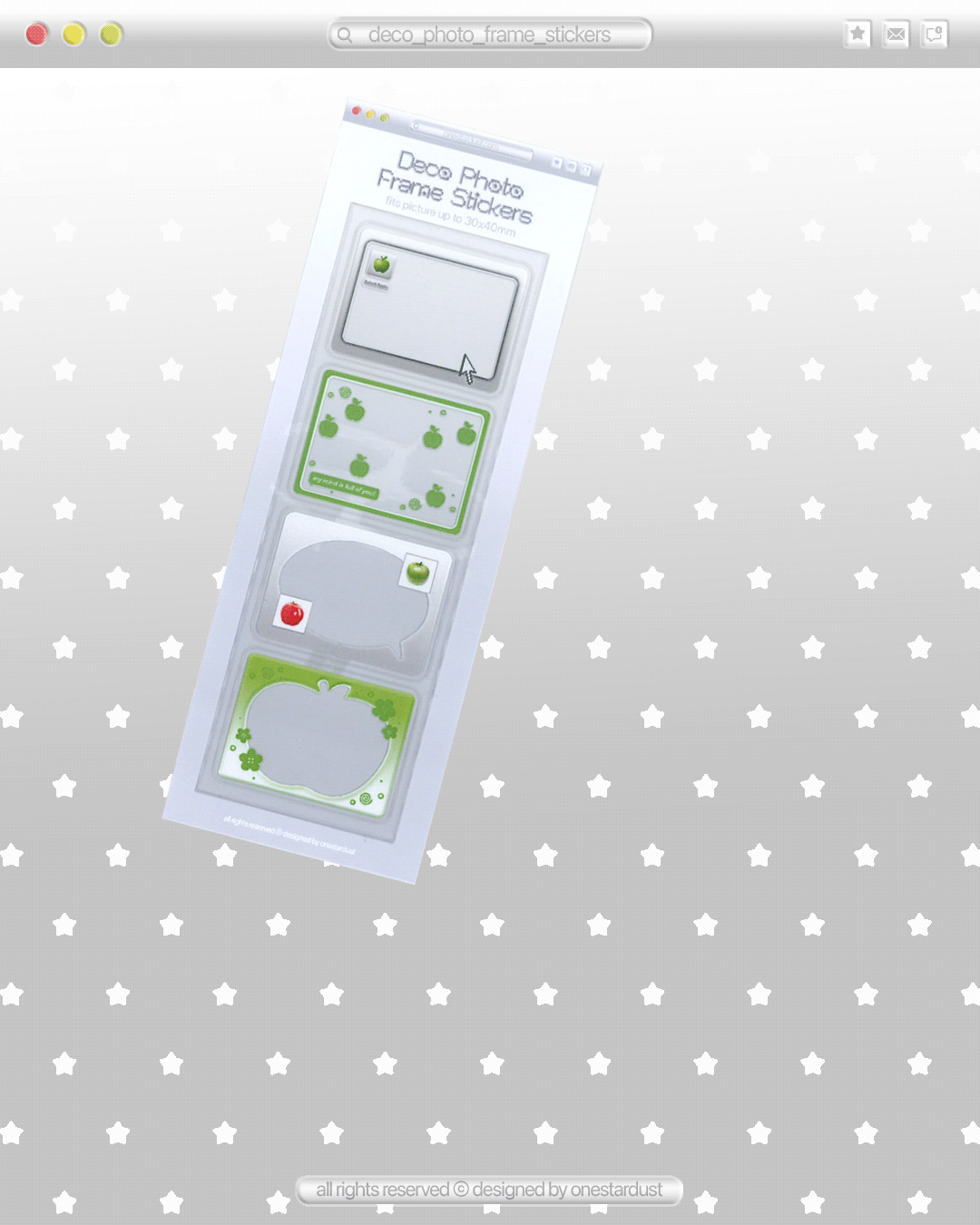 Deco Photo Frame Stickers