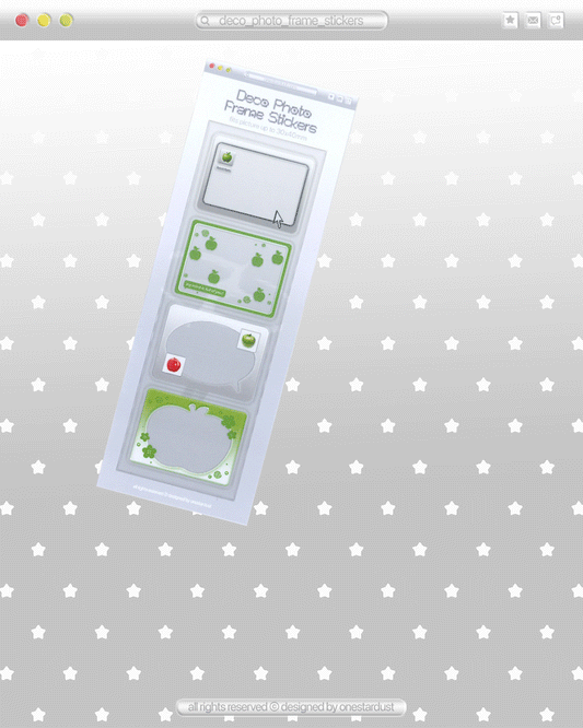 Deco Photo Frame Stickers