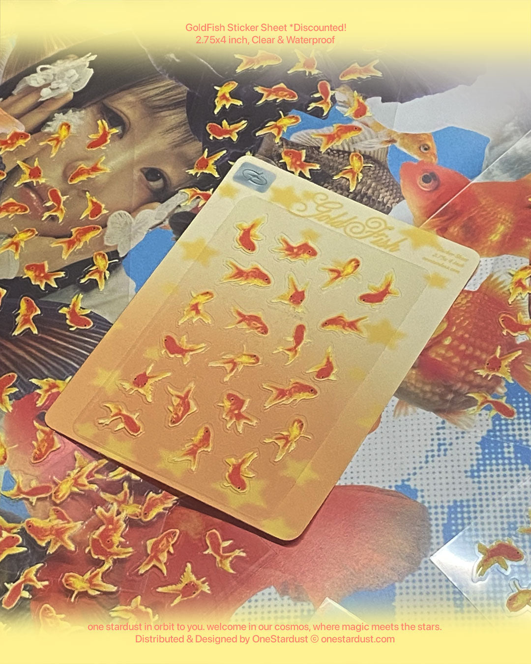 GoldFish Sticker Sheet