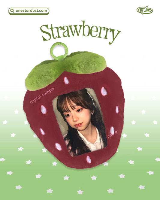 Strawberry Pouch - Dusty Red!