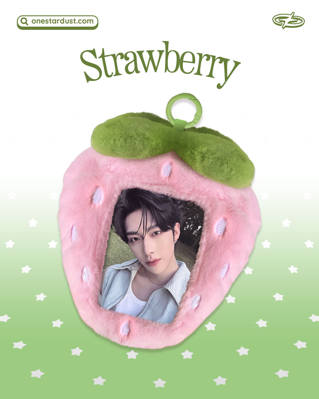Strawberry Pouch - Creamy Pink