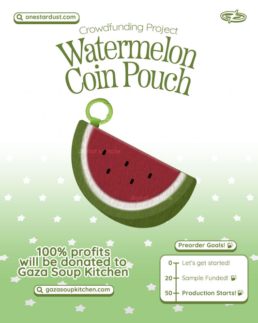 Watermelon Charity Mini Pouch